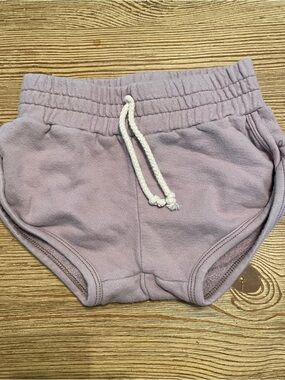 Childhoods Lilac Knit Drawstring Shorties
